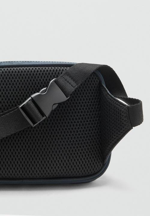 MANGO - Fanny pack with cords - Navy