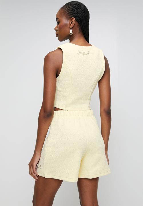 Steve Madden - Ladies anita skort - pale lemon