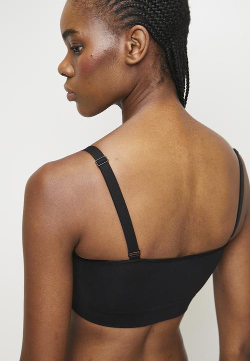 Easy Curves Shapewear - Bralette with lace - Black
