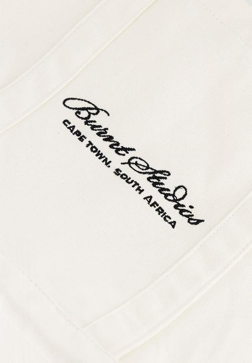 Burnt  - Essential Tote Bag - Cream