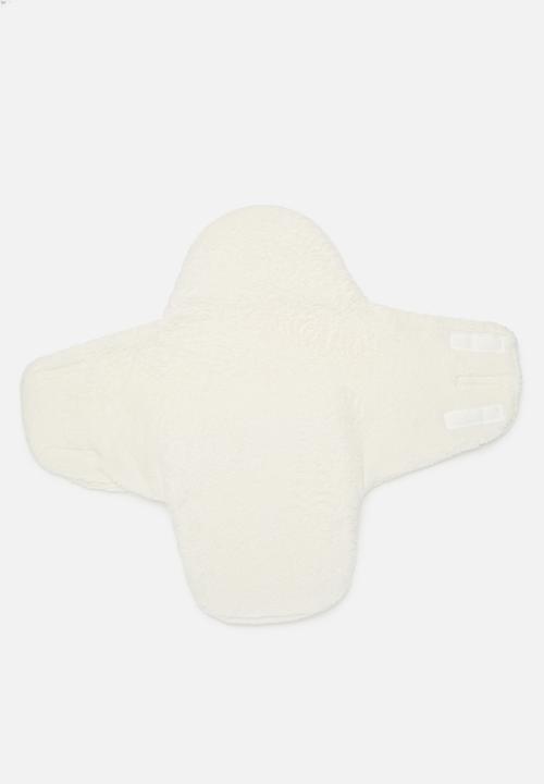 Pop Candy -  Soft swaddle blanket - off white