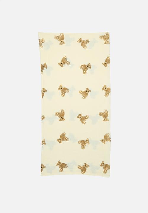Pop Candy - Baby blanket - cream/bears