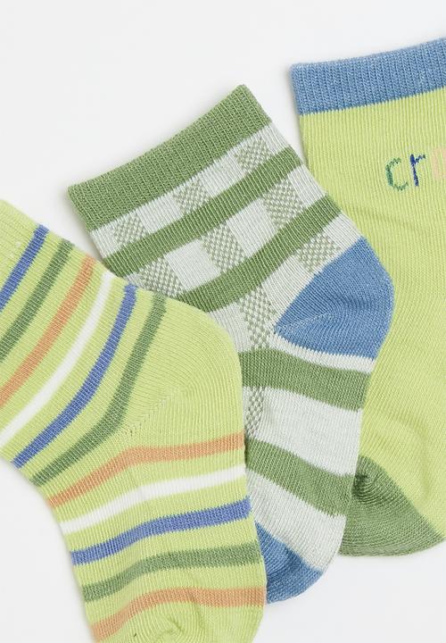 Pop Candy - Cotton tube socks - green/croc
