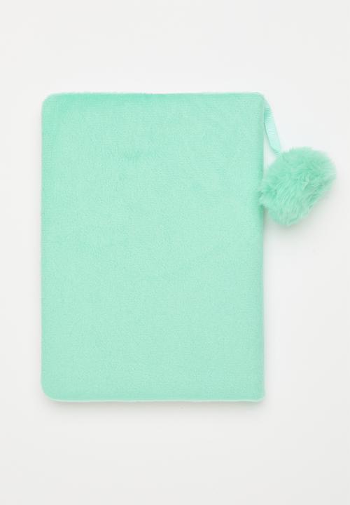 Pop Candy - Applique pony notebook - white/blue/sequins