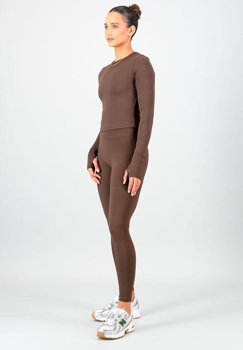 Burnt  - Olivia Fitted Long Sleeve - Hazel