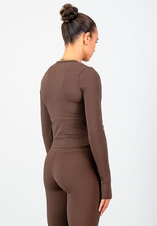 Burnt  - Olivia Fitted Long Sleeve - Hazel