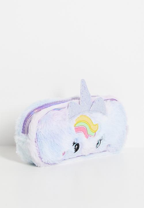 Pop Candy - Furry pencil bag - purple/unicorn