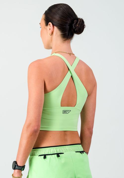 Burnt  - Speedracer supportive tank - mint