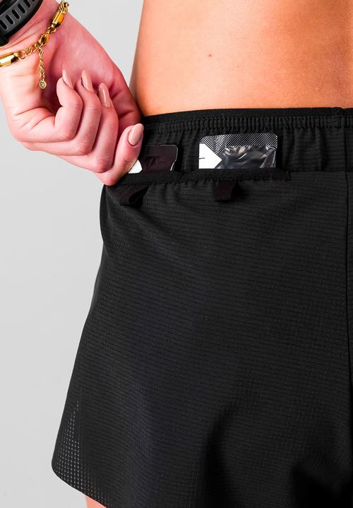 Burnt  - Sprintracer Women's Run Short - Reflective