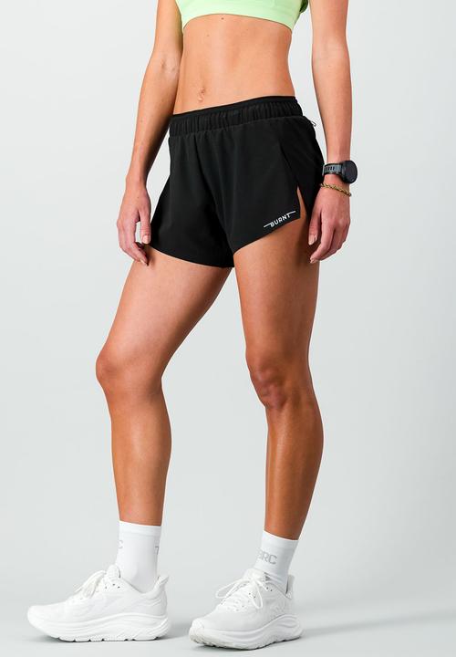 Burnt  - Sprintracer Women's Run Short - Reflective