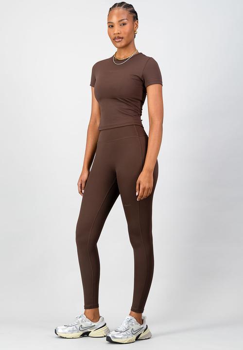 Burnt  - Olivia Fitted Tee - Hazel