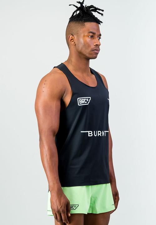 Burnt  - Men's Turboflow Pro Tank - Reflective