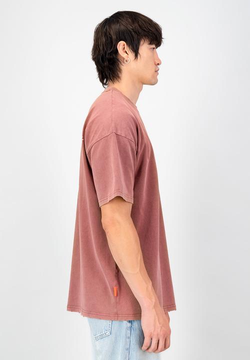 Burnt  - Ultra Heavy Oversized Tee - Rust
