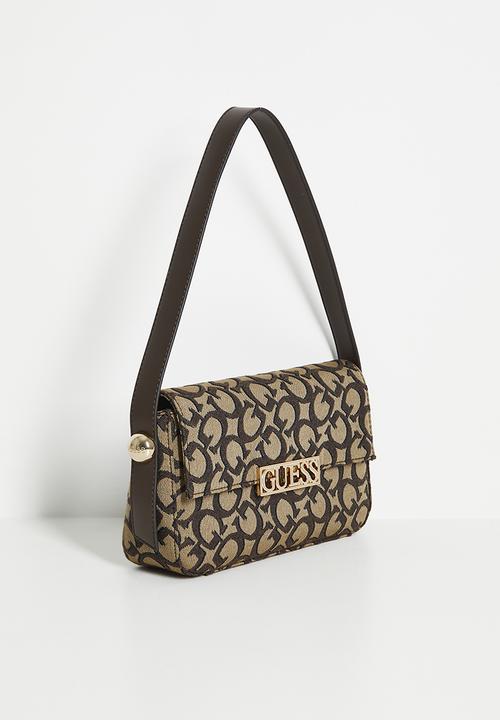 GUESS - Tracie shoulder bag - brown
