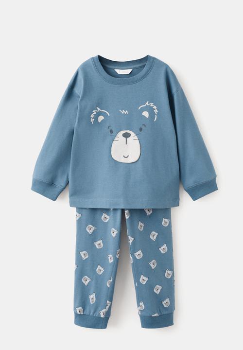 MANGO - Pyjama Bluebear - Medium Blue