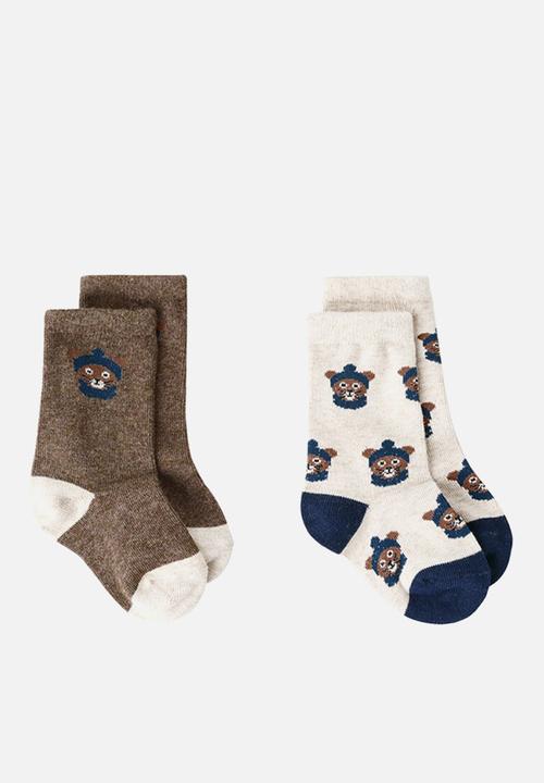 MANGO - Socks ROARY - Dark Brown