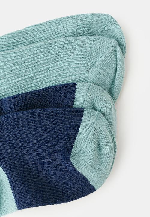 MANGO - Socks Mountb - Turquoise / Aqua