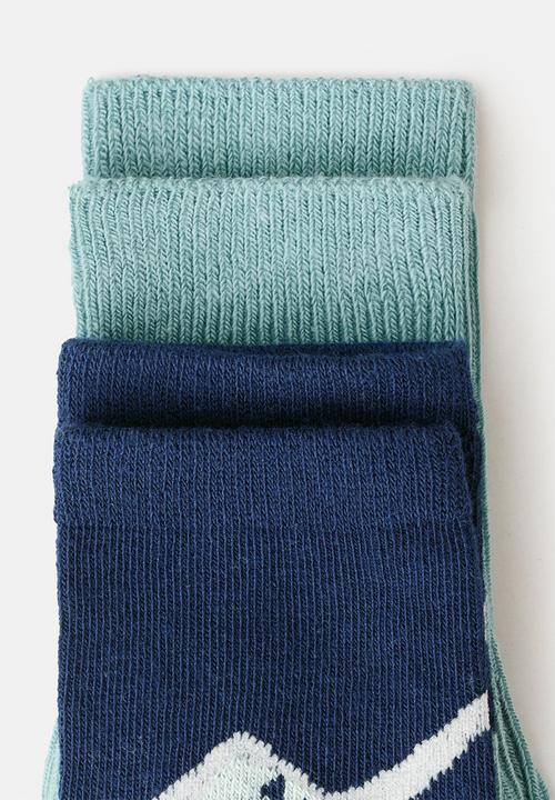 MANGO - Socks Mountb - Turquoise / Aqua