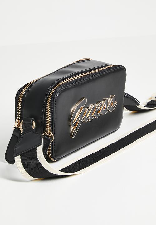 GUESS - Carrara mini  crossbody bag - black