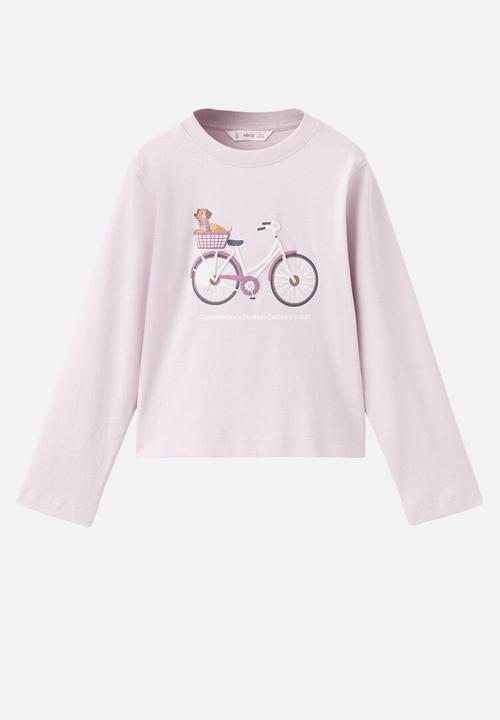 MANGO - CAMISETA BICI - Light Pink