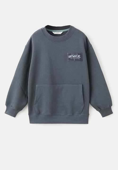 MANGO - Sweatshirt HAVEN - Dark grey