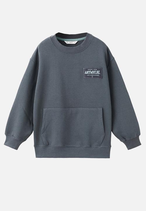 MANGO - Sweatshirt HAVEN - Dark grey