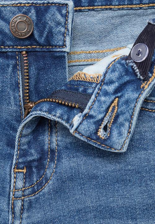 MANGO - Jeans skinny - open blue