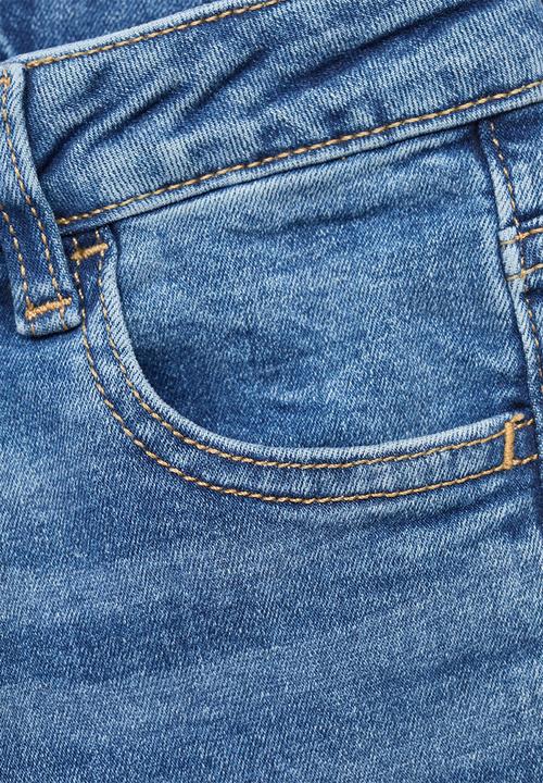 MANGO - Jeans skinny - open blue