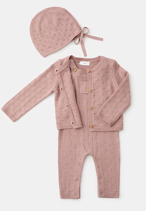 MANGO - Cardigan britainc - light/pastel pink