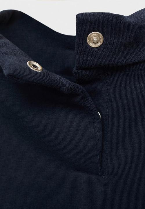 MANGO - T-shirt turbob - navy