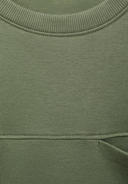 MANGO - T-shirt nubasic - green