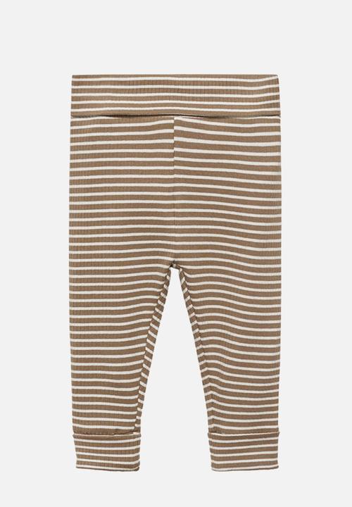 MANGO - Leggings topol - medium brown