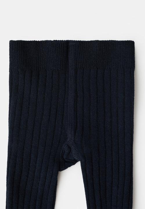 MANGO - Tights blu - navy