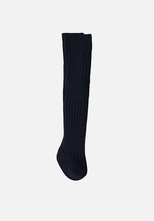 MANGO - Tights blu - navy