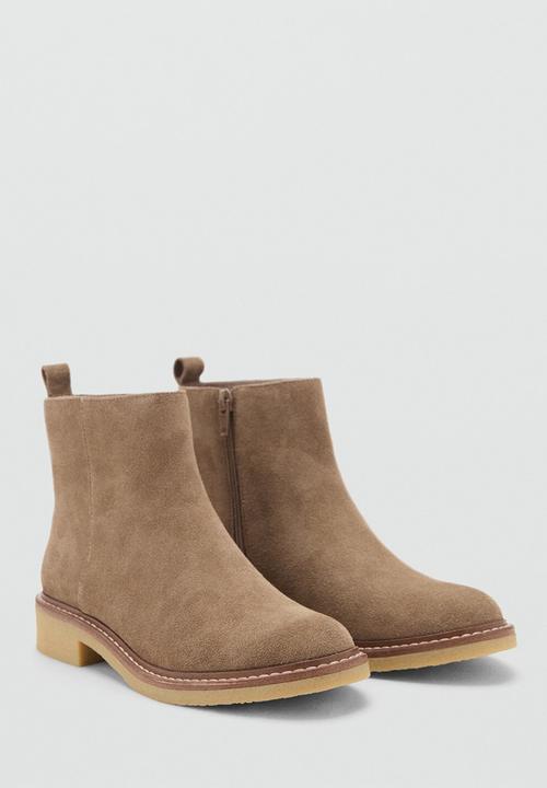 MANGO - Ankle boots lynx - medium brown