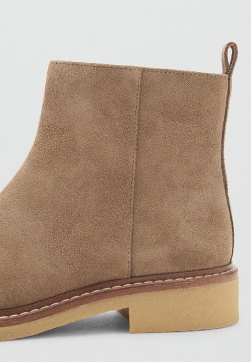 MANGO - Ankle boots lynx - medium brown