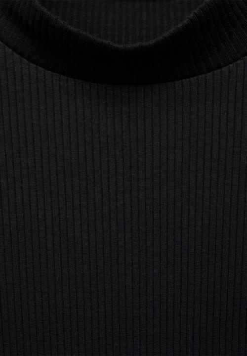 MANGO - T-Shirt TURBORIB - black