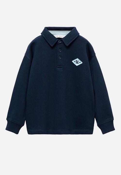 MANGO - Sweatshirt uni - navy