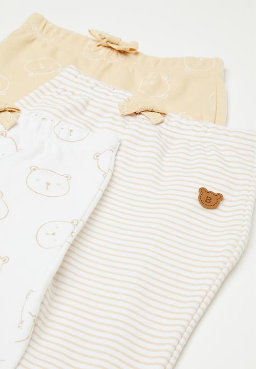 Pop Candy - 3 Pack tights - multi/beige