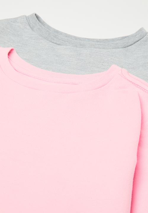 Pop Candy - 2 Pack sweatshirt - pink & grey