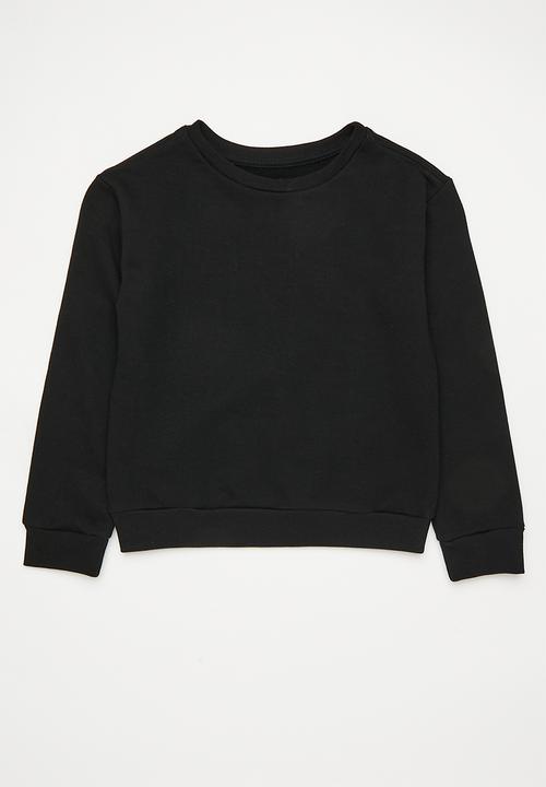 Pop Candy - 2 Pack plain sweatshirt - black/grey