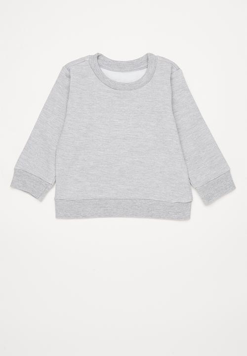 Pop Candy - 2 pack plain sweatshirt - pink/grey 