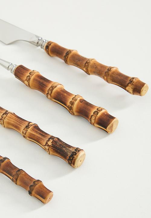 Nicolson Russell - Bamboo Cutlery 16 piece Cutlery Set