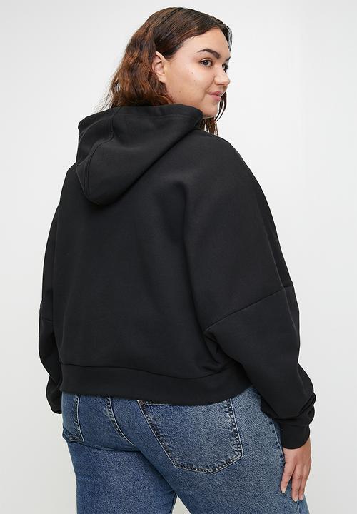 adidas Originals - Plus ESS Full Zip HOODIE - black
