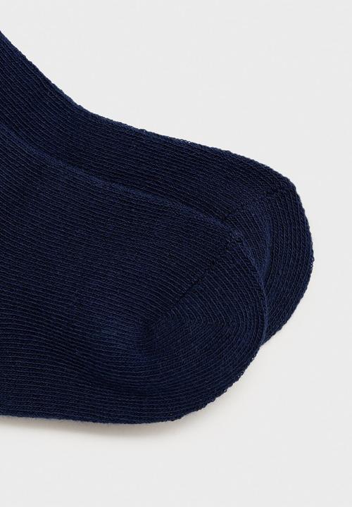 MANGO - Socks solidb - navy