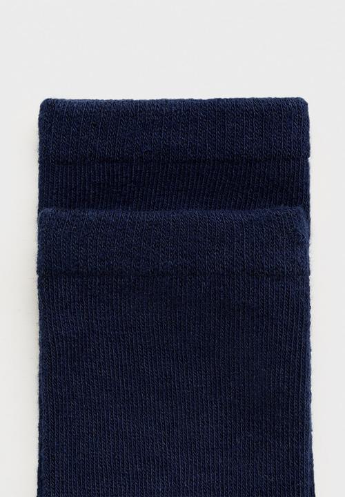 MANGO - Socks solidb - navy