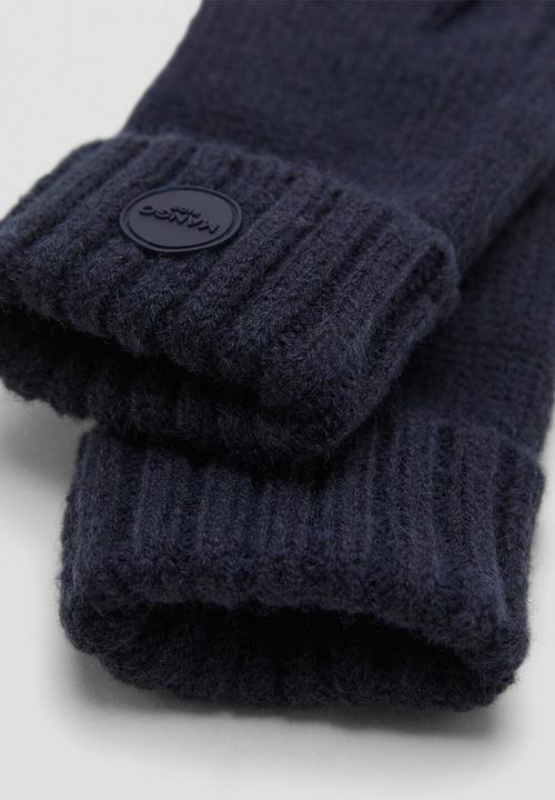 MANGO - Gloves CRAIGNG - Navy