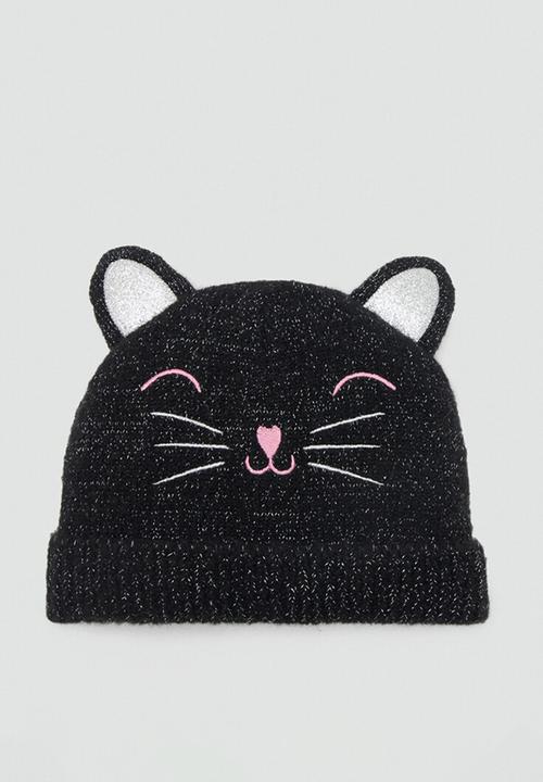 MANGO - Beanie GATO - black