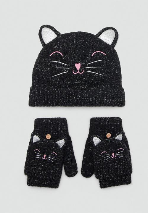 MANGO - Beanie GATO - black