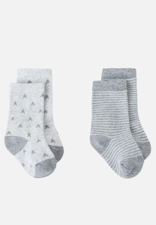 MANGO - Socks STRASB - Gray